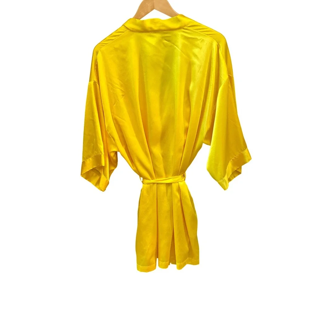 Y2K Victoria Secret Robe Slip Set Barbiecore Coquette Romantic Bold Sleepwear